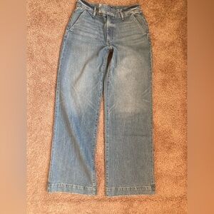 Express wide leg high rise size 4R